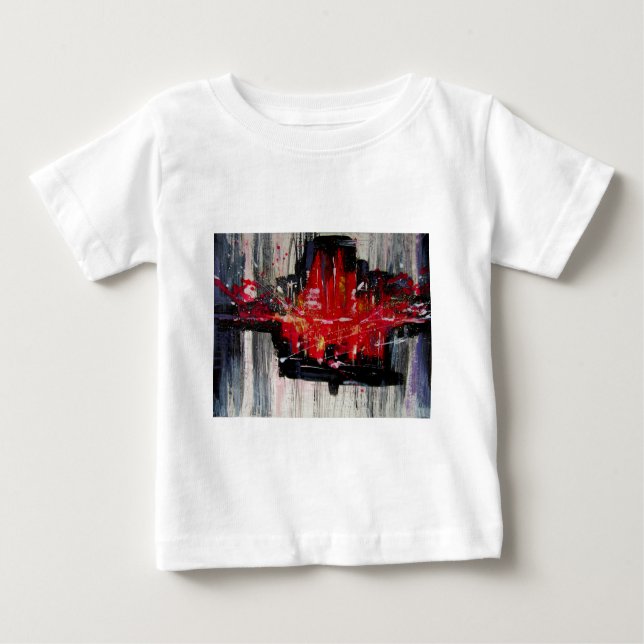 Stadt Baby T-shirt (Vorderseite)