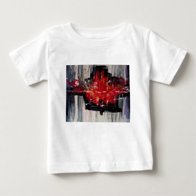 Stadt Baby T-shirt (Vorderseite)