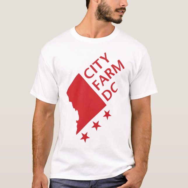 Stadt-Bauernhof DC T-Shirt (Vorderseite)