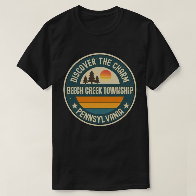 Stadt Beech Creek, Pennsylvania T-Shirt (Design vorne)