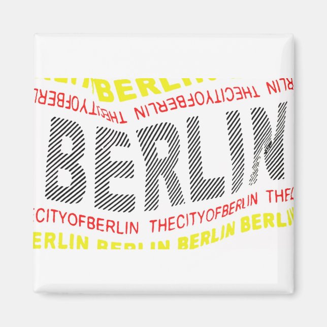 Stadt Berlin Logo/Memento (1) Magnet (Vorne)
