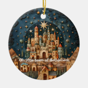 Stadt Bethlehem Personalisierte Ornament