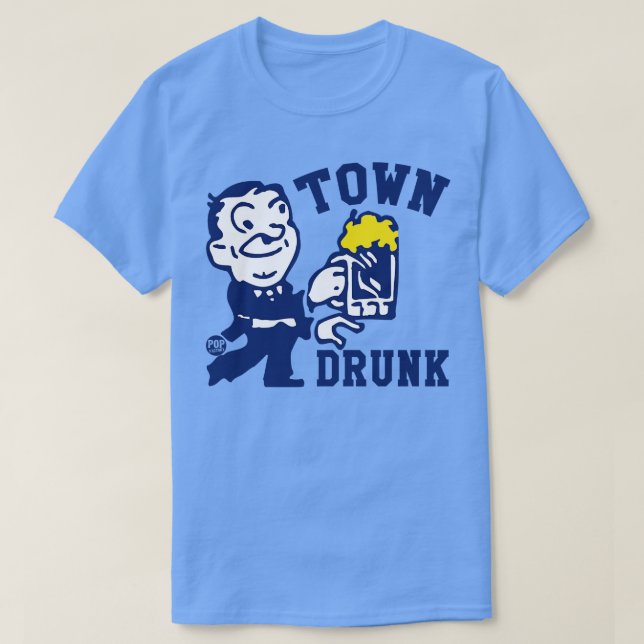 STADT BETRUNKEN T-Shirt (Design vorne)