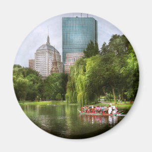 Stadt - Boston Ma - Boston Public Garden Magnet