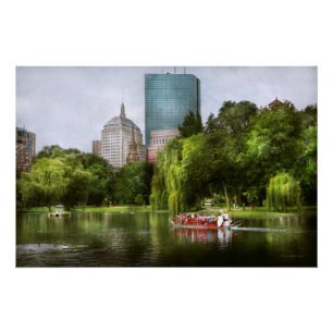 Stadt - Boston Ma - Boston Public Garden Poster