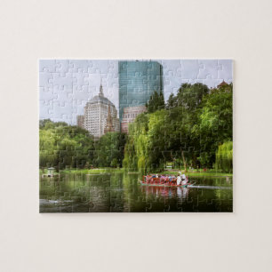 Stadt - Boston Ma - Boston Public Garden Puzzle
