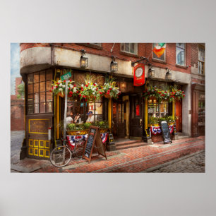 Stadt - Boston MA - The Green Dragon Tavern Poster