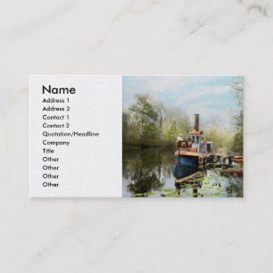 Stadt - Brown's Landing FL - Prinzessin und das Fo Visitenkarte
