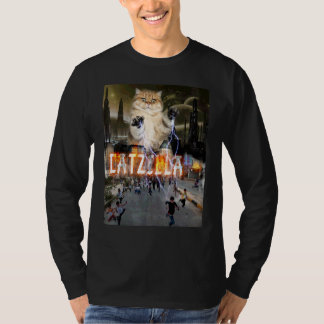 Stadt Catzilla Kitty T-Shirt