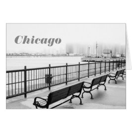 Stadt Chicago Foto Card