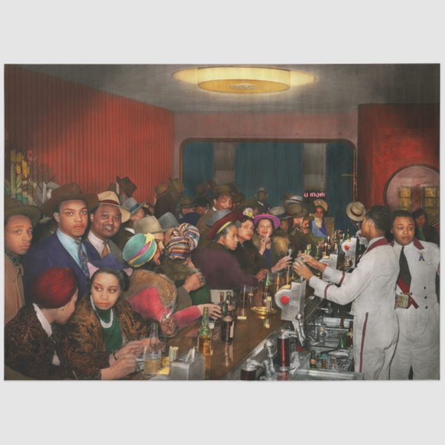 Stadt - Chicago - IL - Club DeLisa 1941 Seidenpapier (Vorderseite)