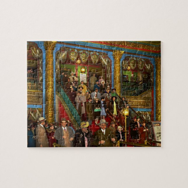 Stadt - Chicago IL - Gilt and Pleasure 1941 Puzzle (Horizontal)