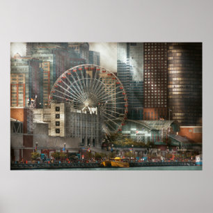 Stadt - Chicago, IL - Pier Pressure Poster