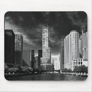 Stadt - Chicago IL - Trump Tower SW Mousepad