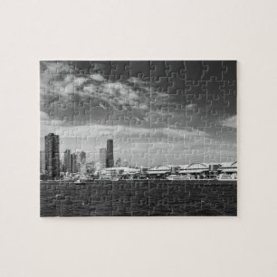 Stadt - Chicago Skyline & Navy Pier SW Puzzle