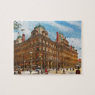 Stadt - Cincinnati, OH - Das Federal Building 1901 Puzzle