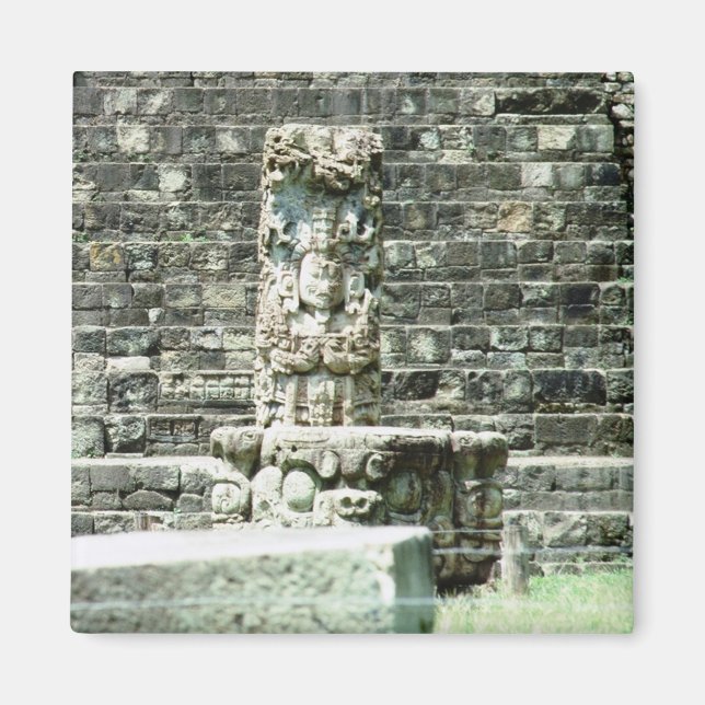 Stadt Copan Maya Ruins Honduras Foto Magnet (Vorne)