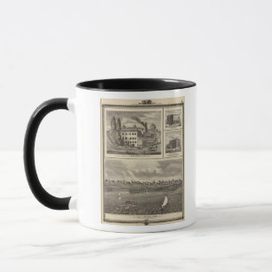 Stadt der Brauerei Storm Lake, Muscatine bldg Tasse