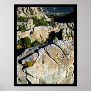 Stadt der Felsen Poster