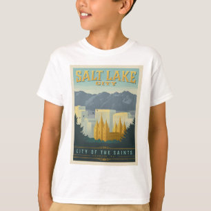 Stadt der Heiligen Salt Lake City, Utah T-Shirt