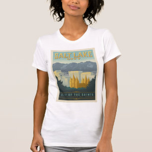 Stadt der Heiligen Salt Lake City, Utah T-Shirt