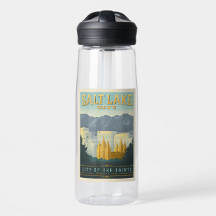 Stadt der Heiligen Salt Lake City, Utah Trinkflasche