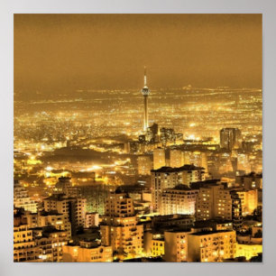 Stadt der Lichter Poster