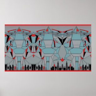 Stadt der Träumereien Poster
