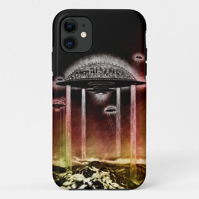 Stadt der Zukunft Case-Mate iPhone Hülle (Rückseite)