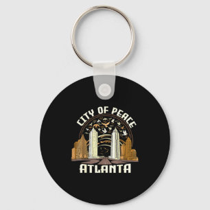 Stadt des Friedens Atlanta Souvenir Männer Frauen Schlüsselanhänger