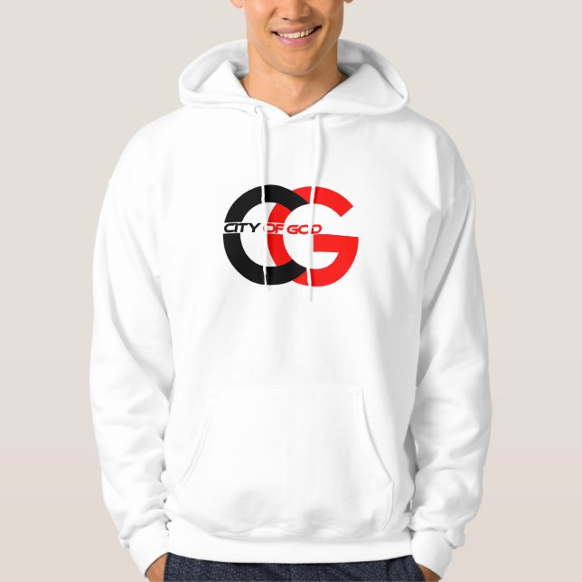 Stadt des Gottes Logo Hoodie (Vorderseite)
