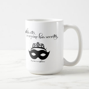 Stadt des Schleiers Tasse des Kaffees