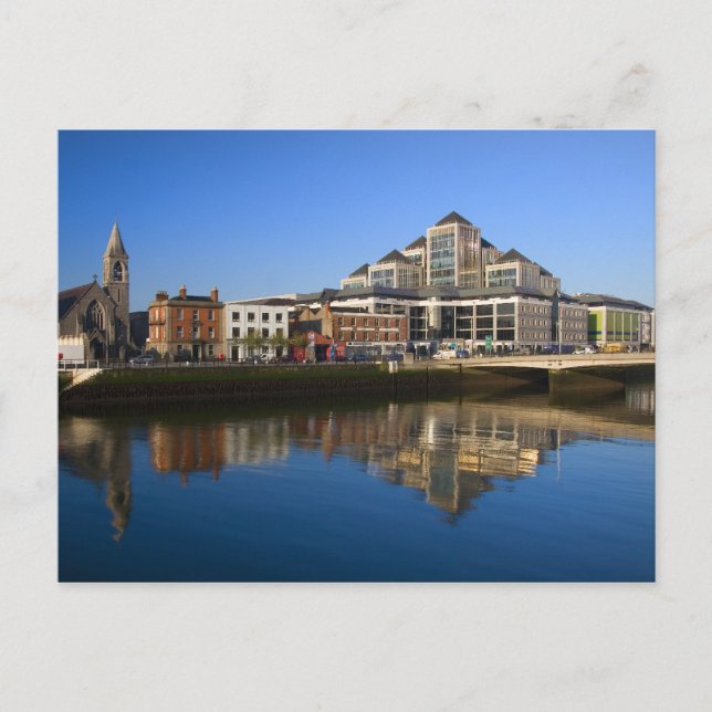 Stadt Dublin Architektur Postkarte (Vorderseite)