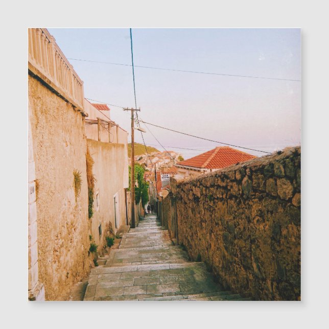 Stadt Dubrovnik Magnetkarte (Vorderseite)