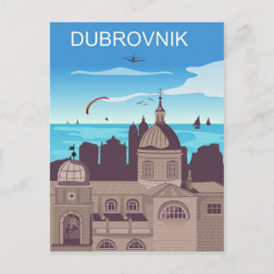 Stadt Dubrovnik Postkarte