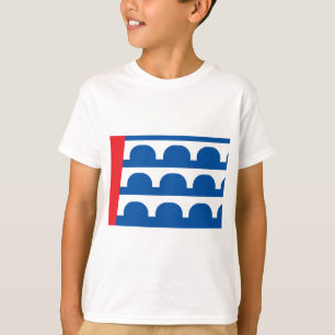 Stadt-Flagge des Des Moines T-Shirt