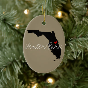 Stadt Florida für Lori Keramik Ornament