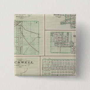 Stadt Fowler, Benton Co Button