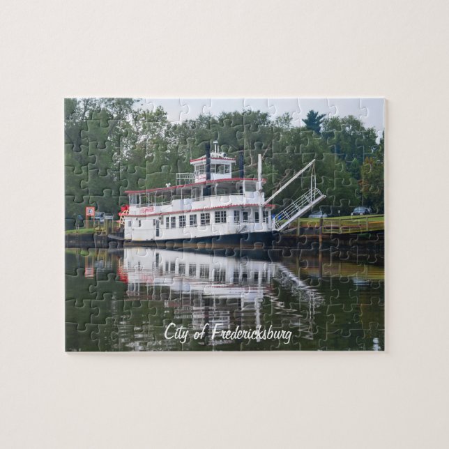 Stadt Fredericksburg Puzzle (Horizontal)