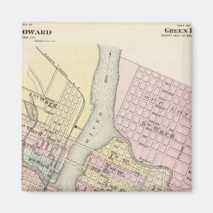 Stadt Ft Howard, Stadt der grünen Bucht Magnet