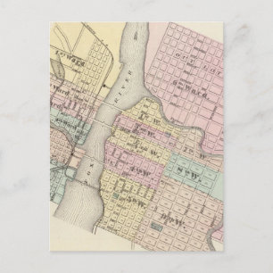 Stadt Ft Howard, Stadt der grünen Bucht Postkarte