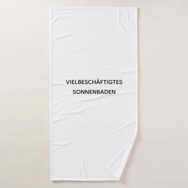 STADT FÜR KUNST UND DESIGN BADEHANDTUCH (Badehandtuch)