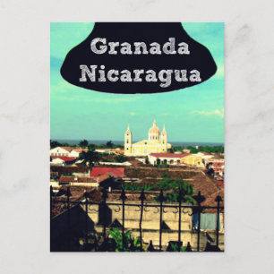 Stadt Granada, Nicaragua Postkarte