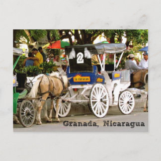 Stadt Granada, Nicaragua Postkarte