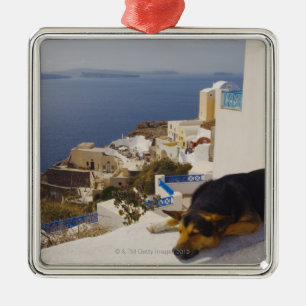Stadt Griechenlands, Santorini Insel, Oia, Ornament Aus Metall