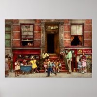 Stadt - Harlem NY - Leben im Stoop 1935