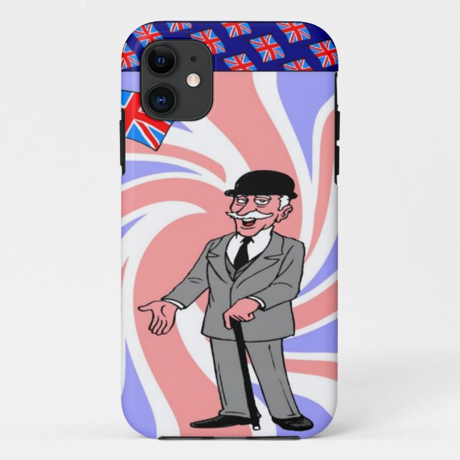 Stadt-Herr Case-Mate iPhone Hülle (Rückseite)