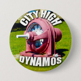 STADT-HOHE DYNAMOS BUTTON