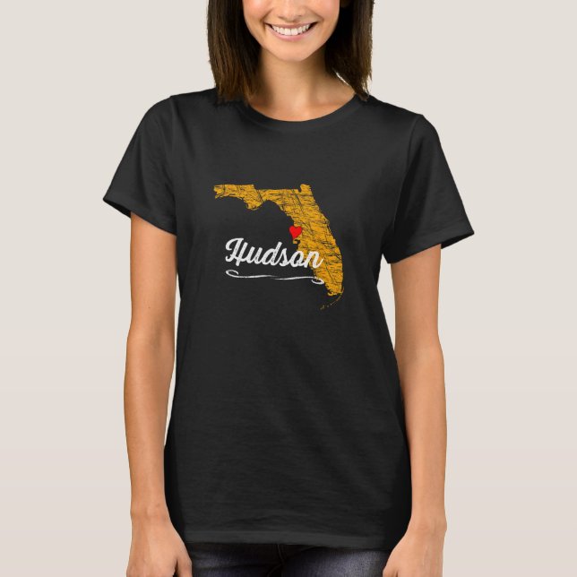 Stadt HUDSON FLORIDA - FL Merch Souvenir - Graph T-Shirt (Vorderseite)