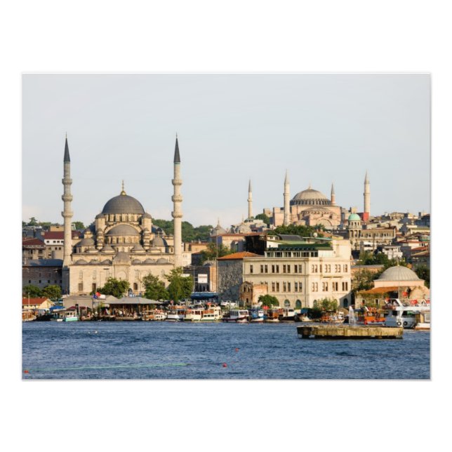 Stadt Istanbul Skyline Fotodruck (Vorne)